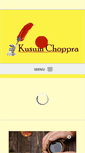 Mobile Screenshot of kusumchoppra.com